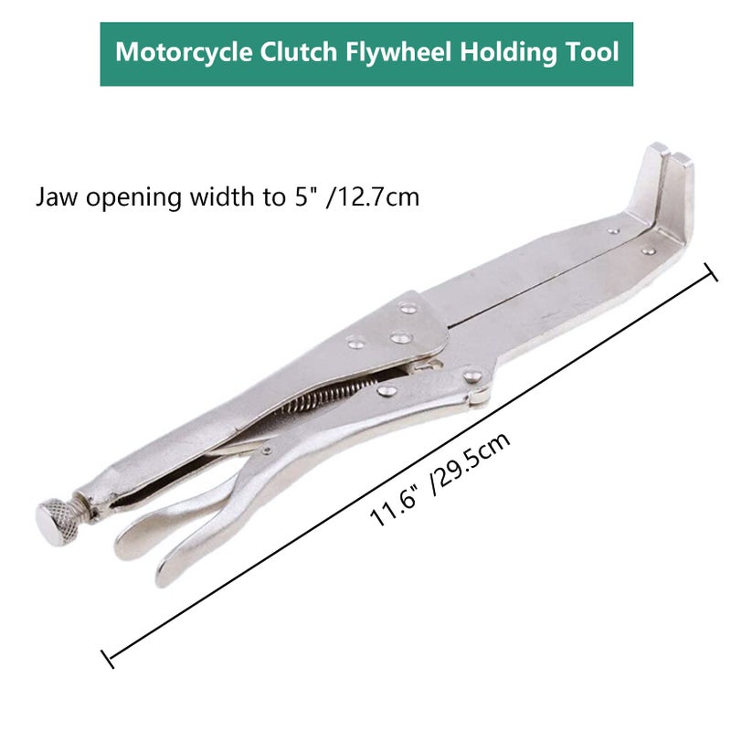 P1TOOLS Motorcycle Clutch Flywheel Holding Tool Clutch Hub Basket Gear Holder Tool - Image 3